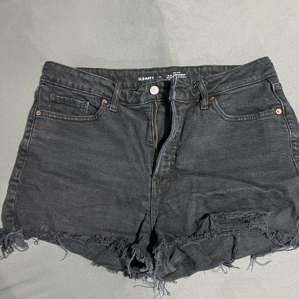 Old Navy Women's Black Denim Shorts